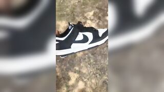 This is Bullying, Kid gets his Sneakers and Glasses Stolen from Him