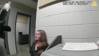 Can she Blow? Underage drunk driver girl takes 7 tries at breathalyzer