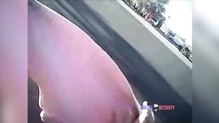 Bodycam Footage Of Naked Woman Stealing Police Truck