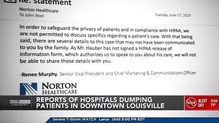 Louisville Hospitals Dumping Elderly Patients in The Freezing Streets?
