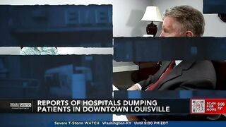 Louisville Hospitals Dumping Elderly Patients in The Freezing Streets?