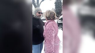 Imagine Being Stuck Living Next to A Snow Karen