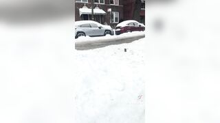 Imagine Being Stuck Living Next to A Snow Karen