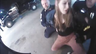 Drunk 18-Year-Old Girl Goes Absolutely Nuts During Arrest