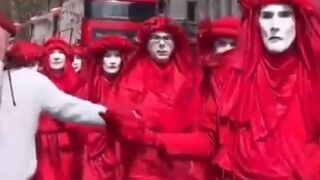 What's going on here? Satanic Parade in the Middle of London