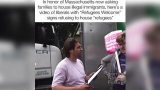 Guy Exposes the Absolute Hypocrisy of Liberal Protestors.