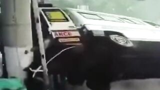 Ambulance Kills Pedestrian
