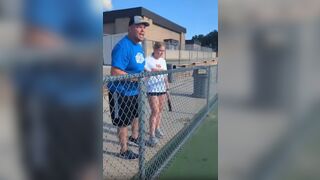 Dad Hardcore confronts old guy that yelled at his 14 year old daughter