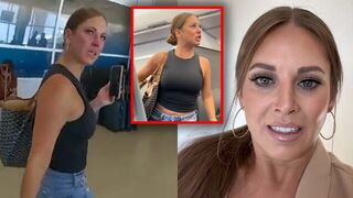 Woman From Viral "Not Real" Airplane Meltdown Video Finally Speaks Out