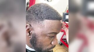 Amazing Barber, this Guy is 77, watch how the Barber performs Miracles