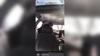 Uber Driver Beats her Passenger for Talking to her Boyfriend