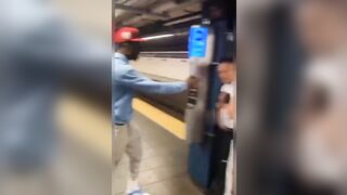 No One Helps as Asian Man is Beaten and Humiliated on Subway