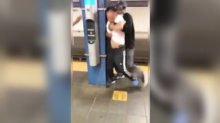 No One Helps as Asian Man is Beaten and Humiliated on Subway