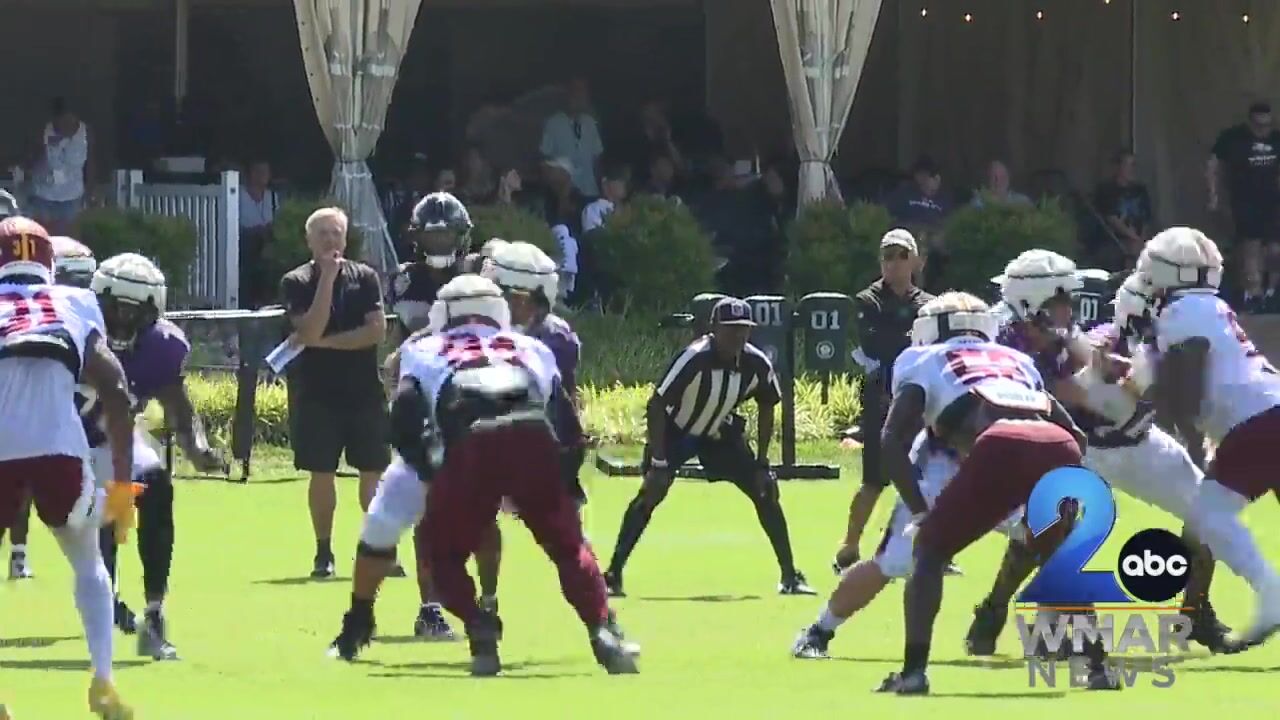 Fight Breaks Out At The Ravens V. Commanders Training Practice Session