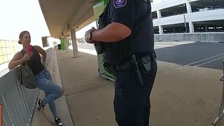 New Bodycam Footage of Tiffany Gomez the "Not Real" Plane Lady Talking Crap the the Police.