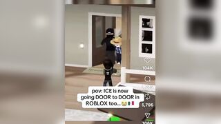 Kids on Roblox are conducting immigration raids. LMAO