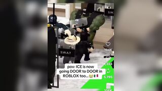 Kids on Roblox are conducting immigration raids. LMAO