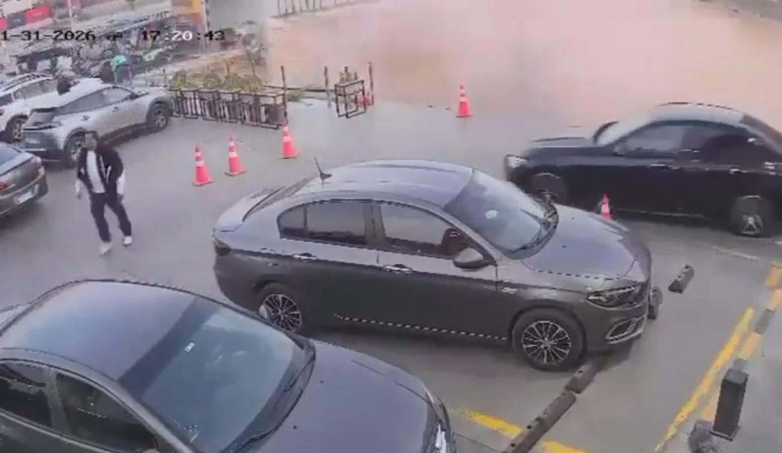 Entire Building is Sucked into Mother Earth