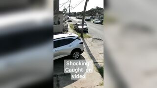 Shootout Caught on Camera In Broad Daylight in New Orleans!