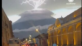 Apocalyptic Movie or Real Guatemalan Volcano? This is INSANE!!