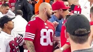 Wait, We're on the Same Team? 49ers Fans Brawl Each Other During Game.