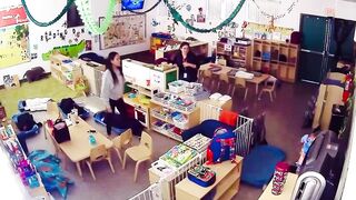 Daycare worker seen hurling shoe at 5-year-old special needs girl in Inglewood