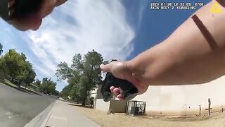 A Masked 15 Year Old Gets Shot By An Officer For Having A BB-Gun