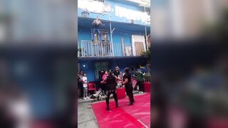 Ha. Amateur Wrestler gives it a Shot