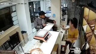 Employee Stabs Robber Many many Times