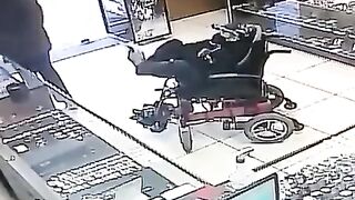 Man with no Arms commits Armed Robbery