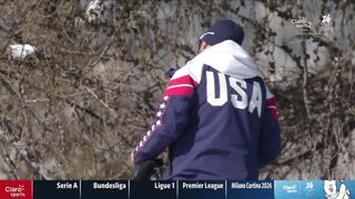 American Olympic skier Lindsey Vonn airlifted by helicopter after crashing in downhil