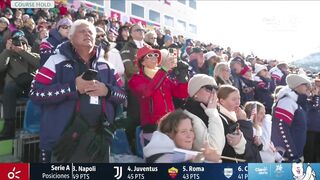 American Olympic skier Lindsey Vonn airlifted by helicopter after crashing in downhil