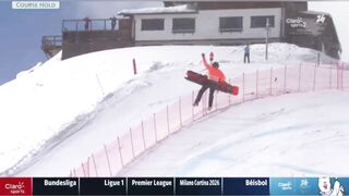 American Olympic skier Lindsey Vonn airlifted by helicopter after crashing in downhil