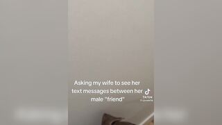 LOL: She's Definitely Cheating Bro! Wife Refuses to Show Husband Texts Between Her and Her Guy "Friend"
