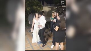 Bride Mad at her new Husband for Dancing like a Gay Man at their Wedding
