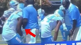 HS Football Coach Does the Unthinkable to One of His Players During Game.... Arrested Moments Later.