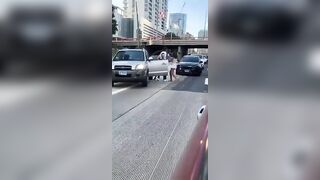Don't Run Now....Hilarious Road Rage