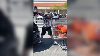 Home Depot Thief Pepper Sprays Man For Recording Him!