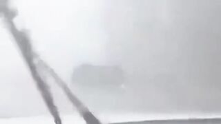 Dramatic video as a Car get thrown up in the Air like a Toy in SC,USA