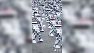 Scary yet Cool, Guinness World Record Most Robots Dancing