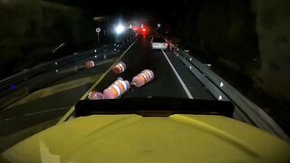 Video reveals violent multiple collision on the Armenia-Cajamarca highway, leaving several injured