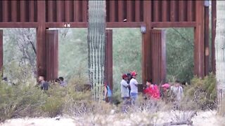 WOW: Unrelenting streams of illegals are pouring through the open U.S. border. Biden welded 114 Doors open