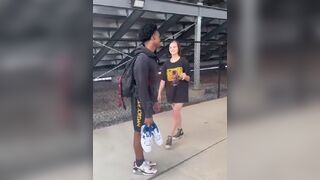 White Girl gives out Slap...gets Beat in Return
