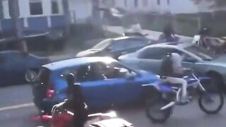 Animals: Door Dash Driver is Beaten and has his Car Stolen in the Hood