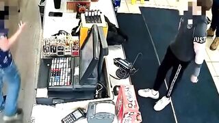 12 Year Old Robs Convenient Store...He's not Playin