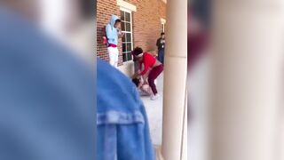 White Girl in a Dress gets Stomped