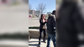 Woman Caught with Black Girl's Man, gets a BAD ass kicking for it