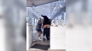 LOL: Heavyweight Runs Away in Total Fear from Based Store Owners who Don't Play