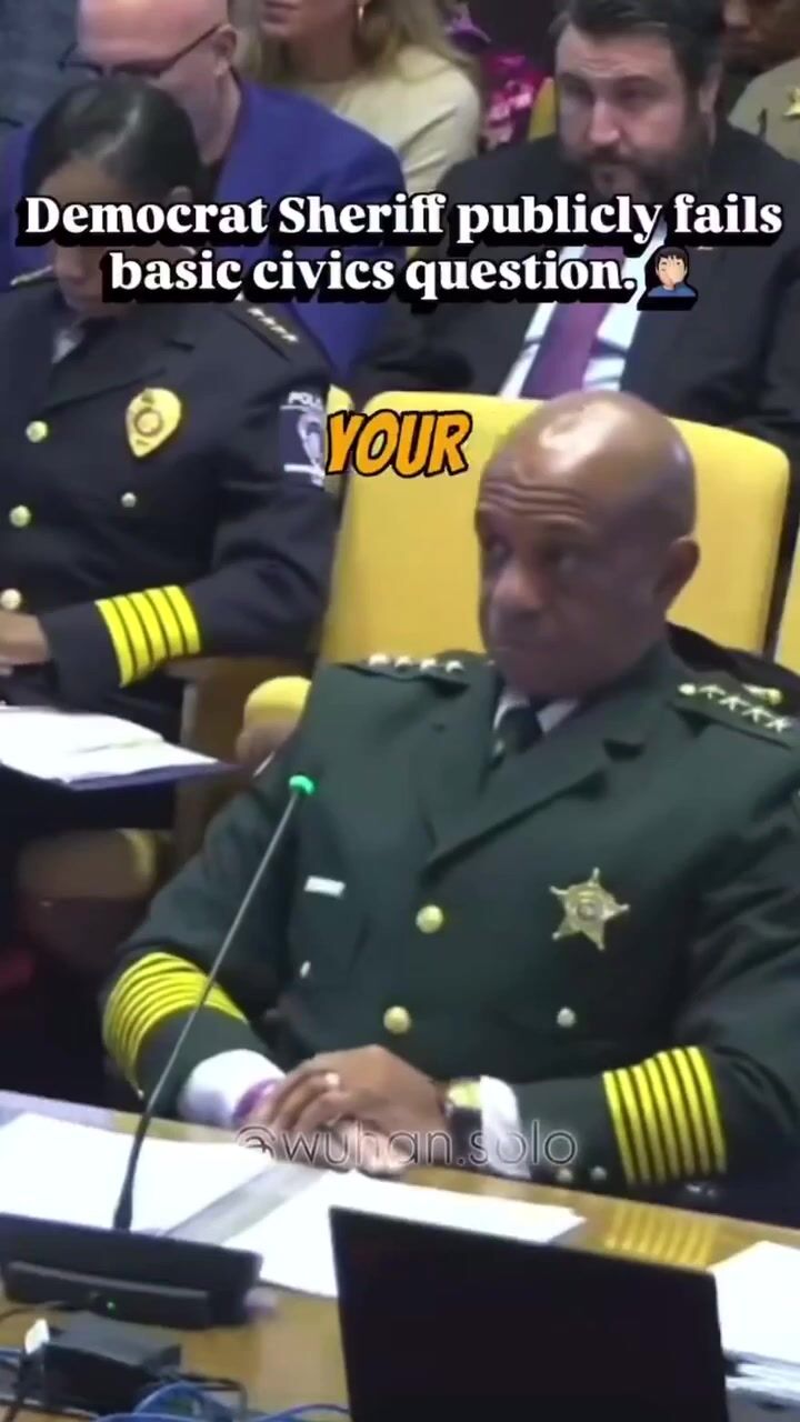 There’s a new sheriff in town and his name is Dumbass DEI Democrat