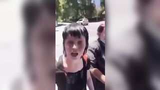 Violent Feminist Learns a Painful Lesson after Assaulting a Man